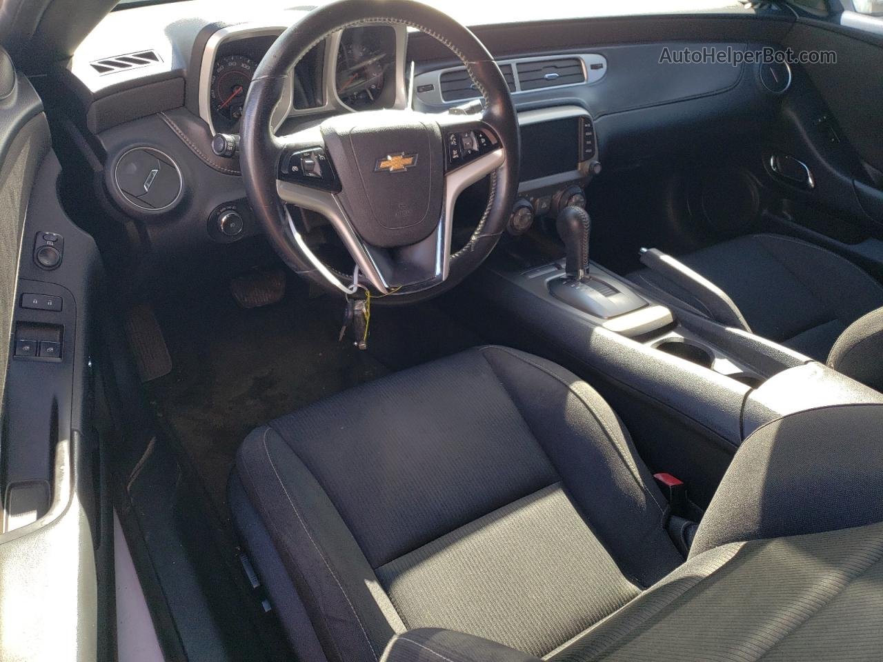 2015 Chevrolet Camaro Lt White vin: 2G1FD1E38F9263674