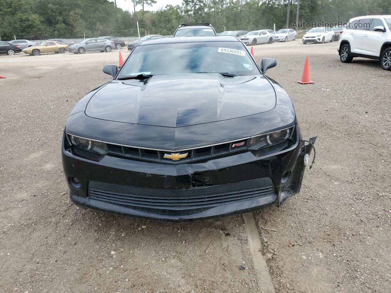 2015 Chevrolet Camaro Lt Black vin: 2G1FD1E39F9165902