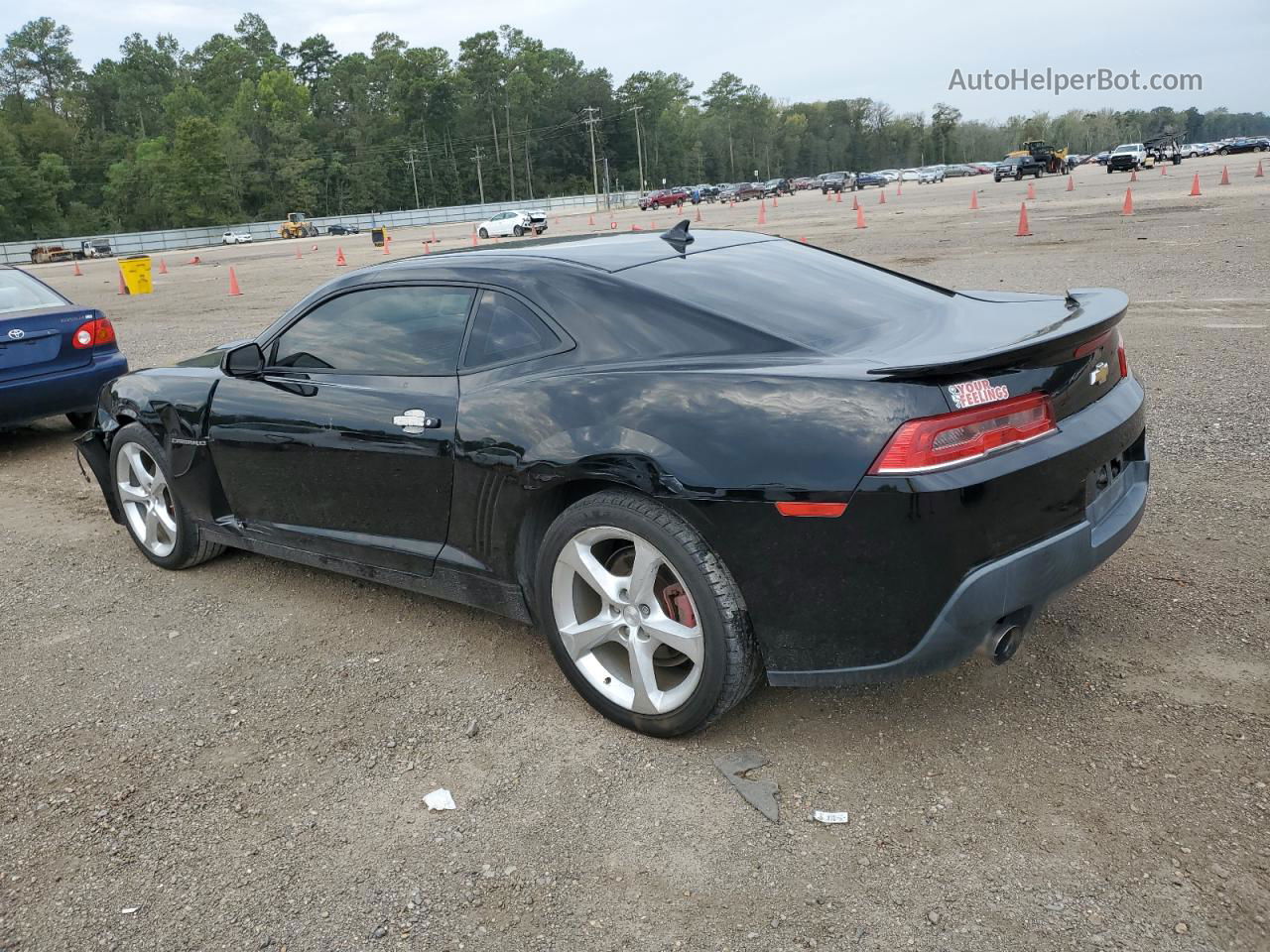 2015 Chevrolet Camaro Lt Black vin: 2G1FD1E39F9165902