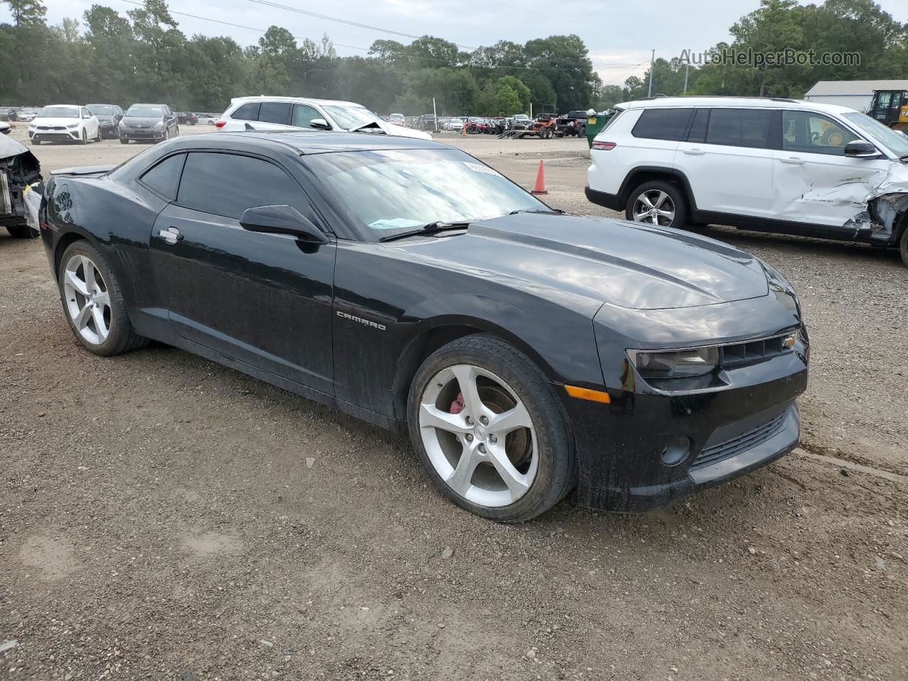 2015 Chevrolet Camaro Lt Black vin: 2G1FD1E39F9165902