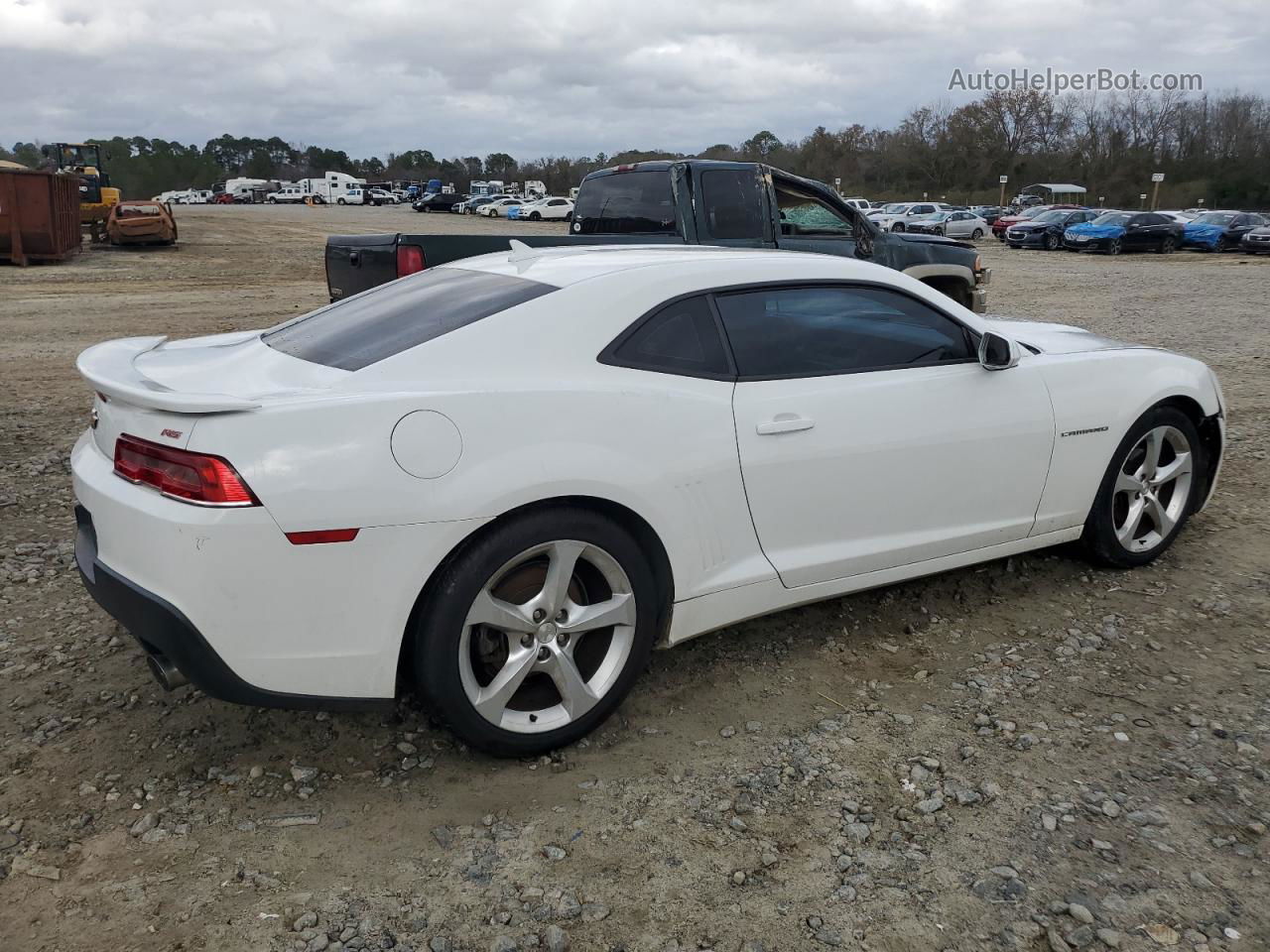 2015 Chevrolet Camaro Lt Белый vin: 2G1FD1E39F9192775