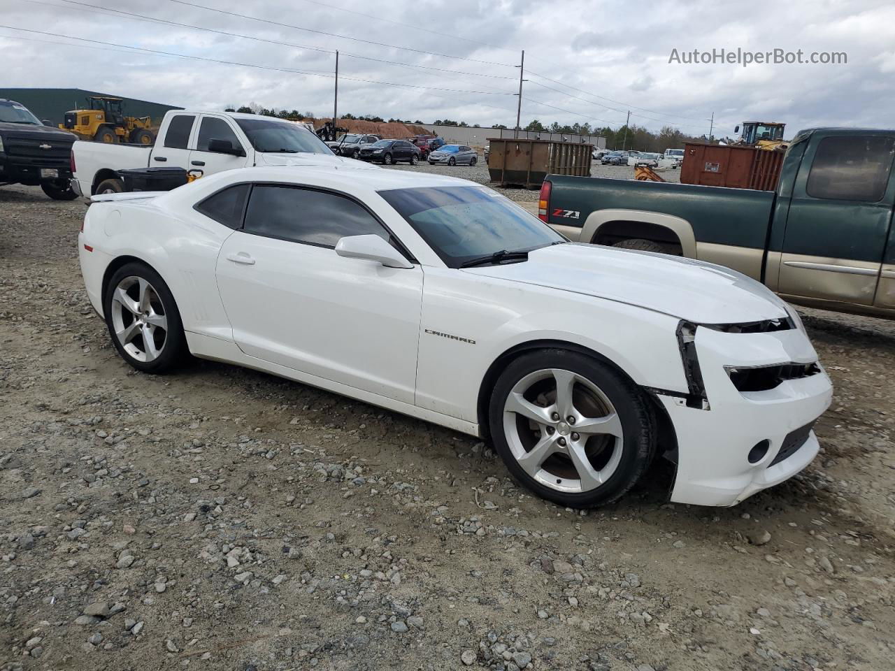 2015 Chevrolet Camaro Lt Белый vin: 2G1FD1E39F9192775