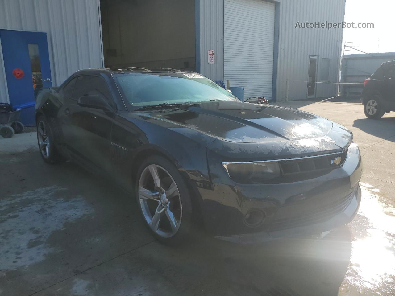 2015 Chevrolet Camaro Lt Black vin: 2G1FD1E39F9201345