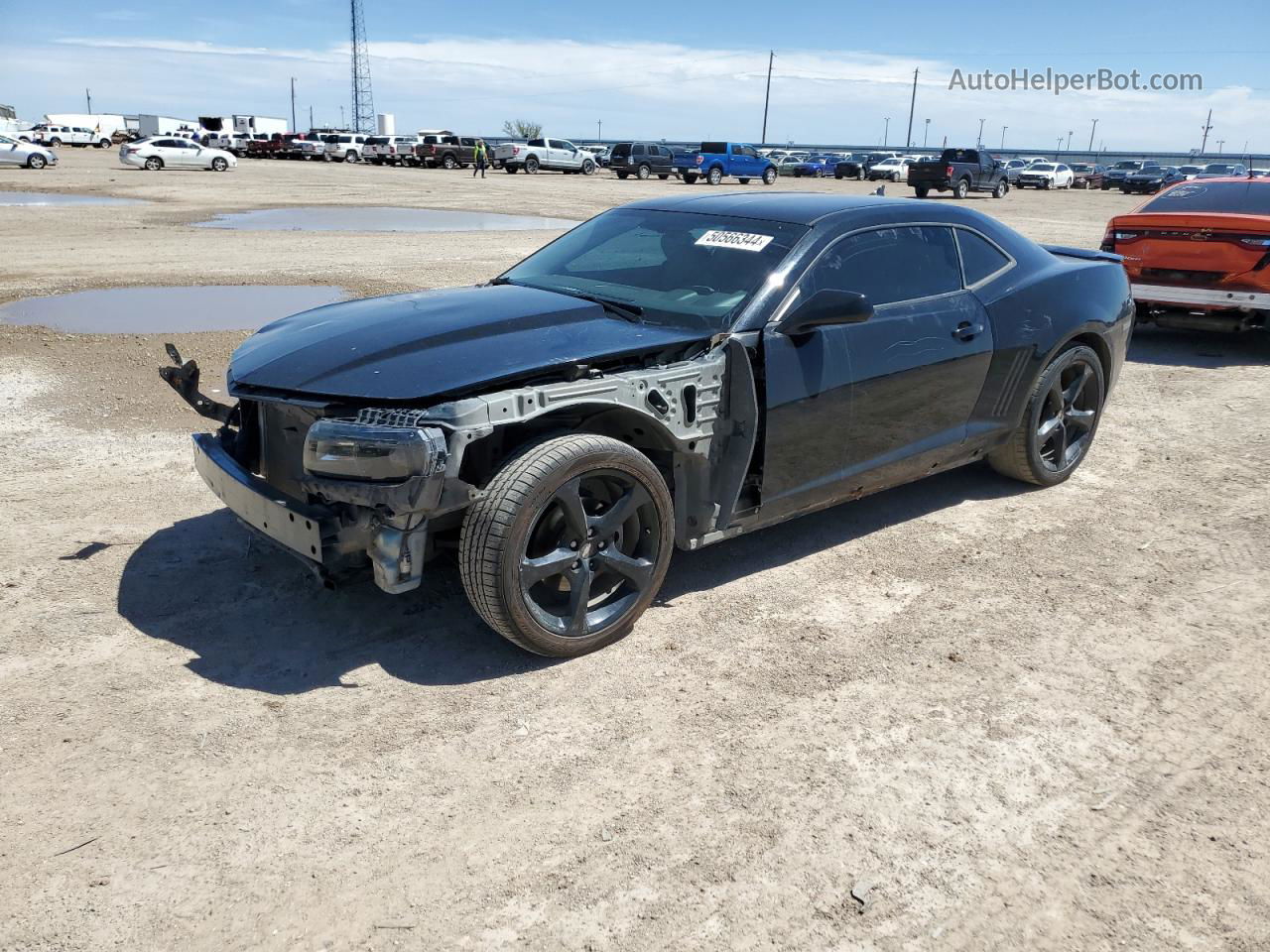 2015 Chevrolet Camaro Lt Черный vin: 2G1FD1E39F9248892