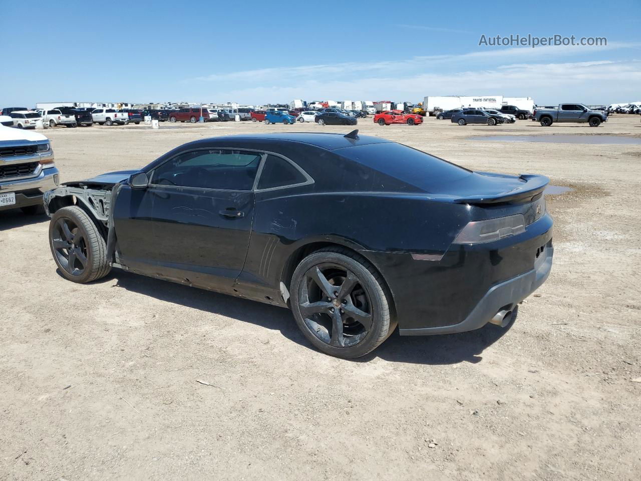 2015 Chevrolet Camaro Lt Black vin: 2G1FD1E39F9248892