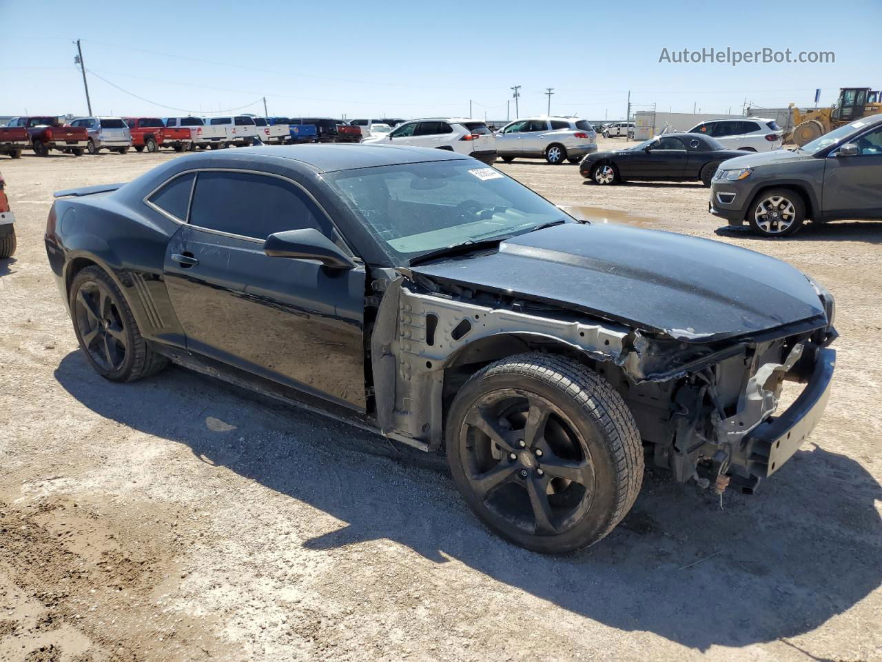 2015 Chevrolet Camaro Lt Black vin: 2G1FD1E39F9248892