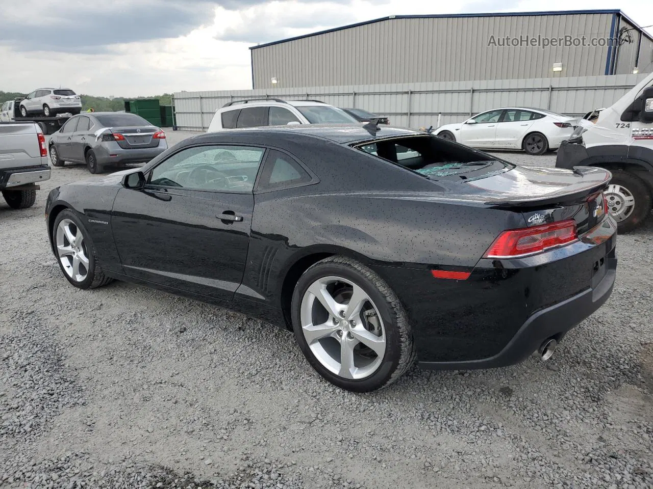 2015 Chevrolet Camaro Lt Black vin: 2G1FD1E39F9306905