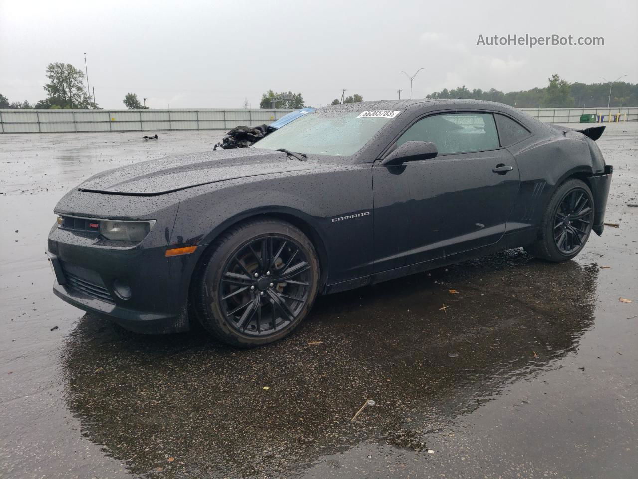 2015 Chevrolet Camaro Lt Black vin: 2G1FD1E39F9310999