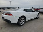 2015 Chevrolet Camaro Lt White vin: 2G1FD1E3XF9112125