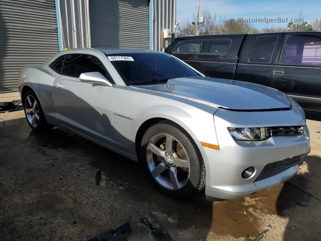 2015 Chevrolet Camaro Lt Silver vin: 2G1FD1E3XF9193854