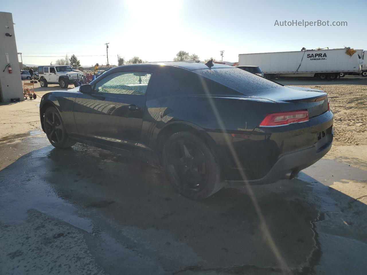 2015 Chevrolet Camaro Lt Black vin: 2G1FD1E3XF9232023