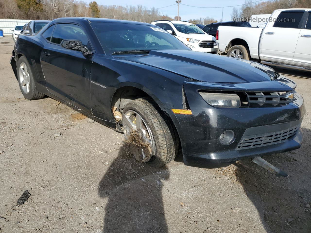 2015 Chevrolet Camaro Lt Черный vin: 2G1FD1E3XF9307593