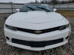 2015 Chevrolet Camaro Lt White vin: 2G1FD3D30F9188465