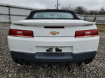 2015 Chevrolet Camaro Lt White vin: 2G1FD3D30F9188465