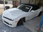 2015 Chevrolet Camaro Lt White vin: 2G1FD3D30F9267229