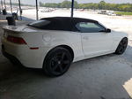 2015 Chevrolet Camaro Lt White vin: 2G1FD3D30F9267229