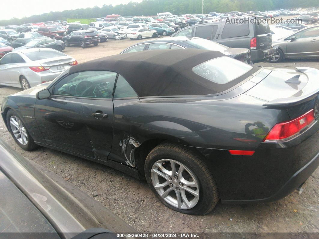 2015 Chevrolet Camaro 1lt Gray vin: 2G1FD3D31F9277462