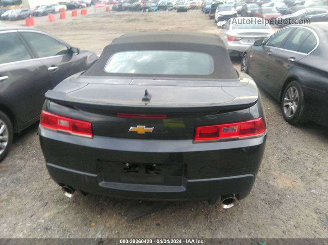 2015 Chevrolet Camaro 1lt Gray vin: 2G1FD3D31F9277462