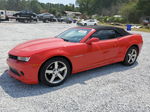 2015 Chevrolet Camaro Lt Red vin: 2G1FD3D32F9178388