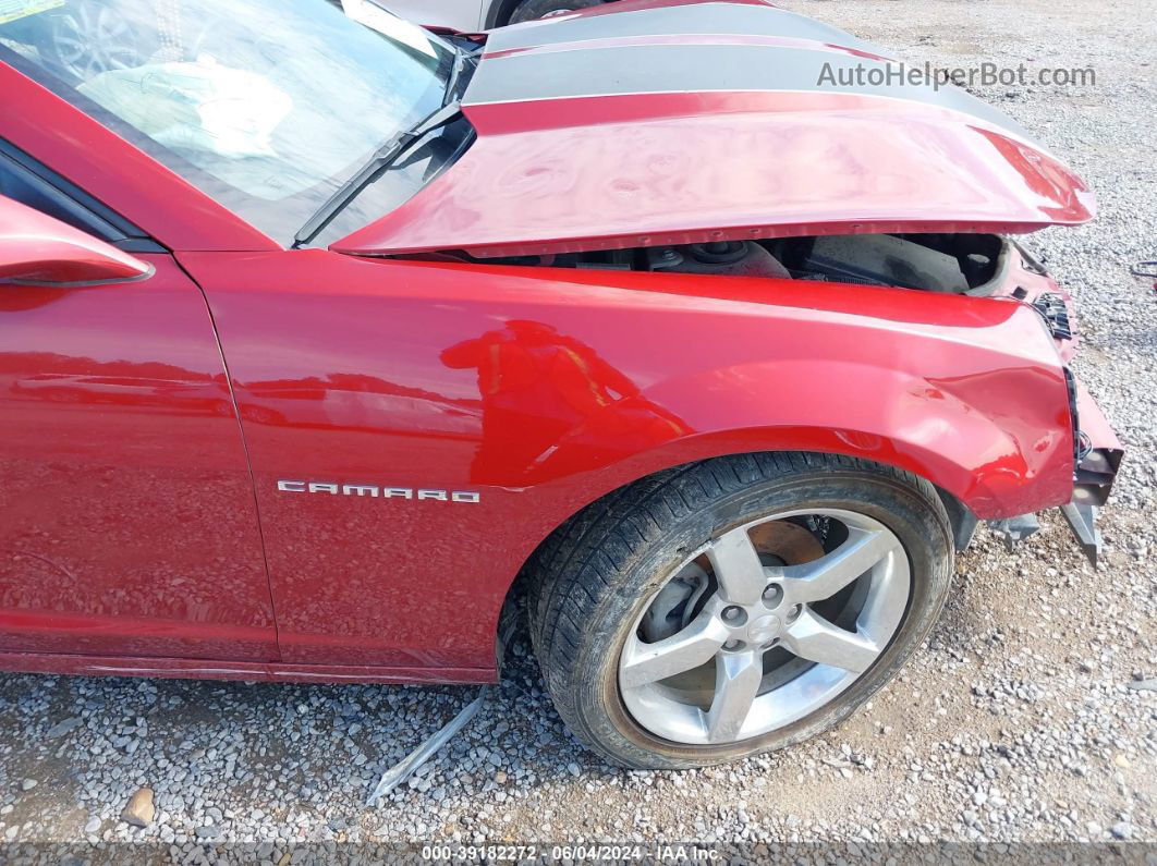 2015 Chevrolet Camaro 1lt Red vin: 2G1FD3D32F9297414