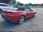 2015 Chevrolet Camaro 1lt Red vin: 2G1FD3D32F9297414