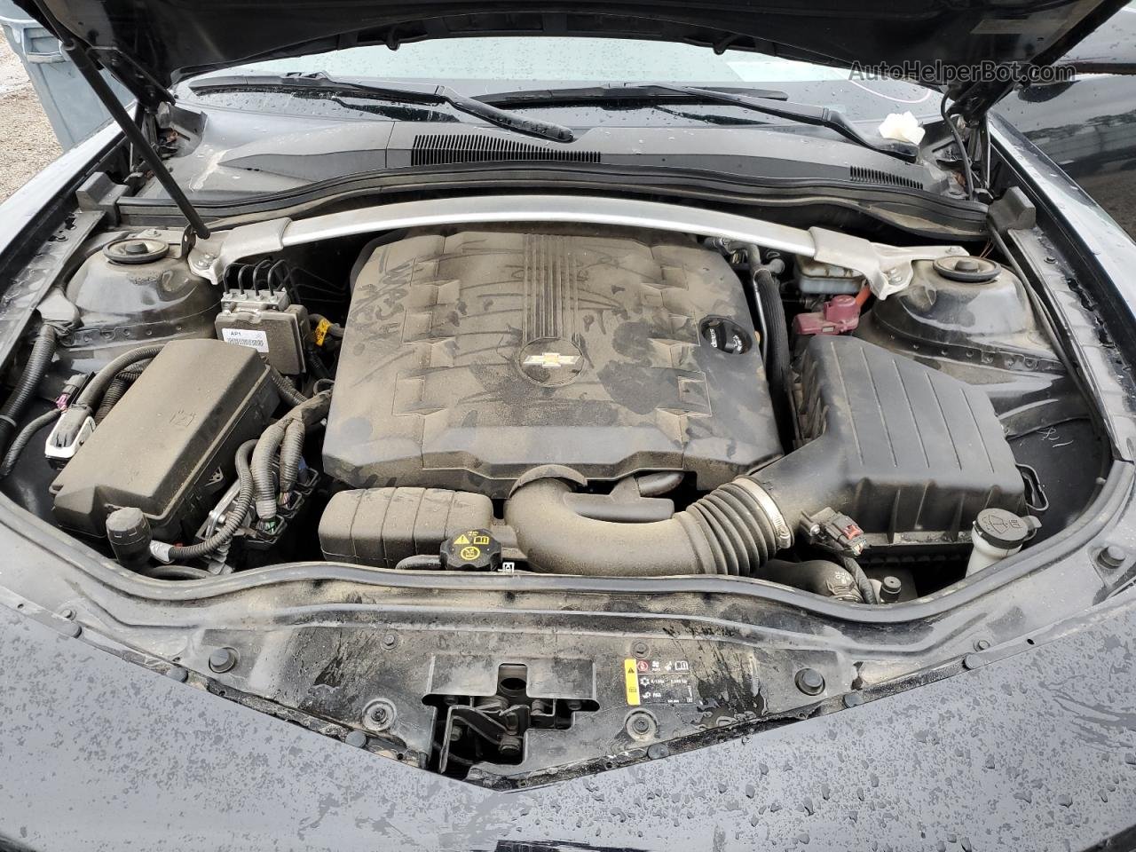 2015 Chevrolet Camaro Lt Черный vin: 2G1FD3D33F9143326