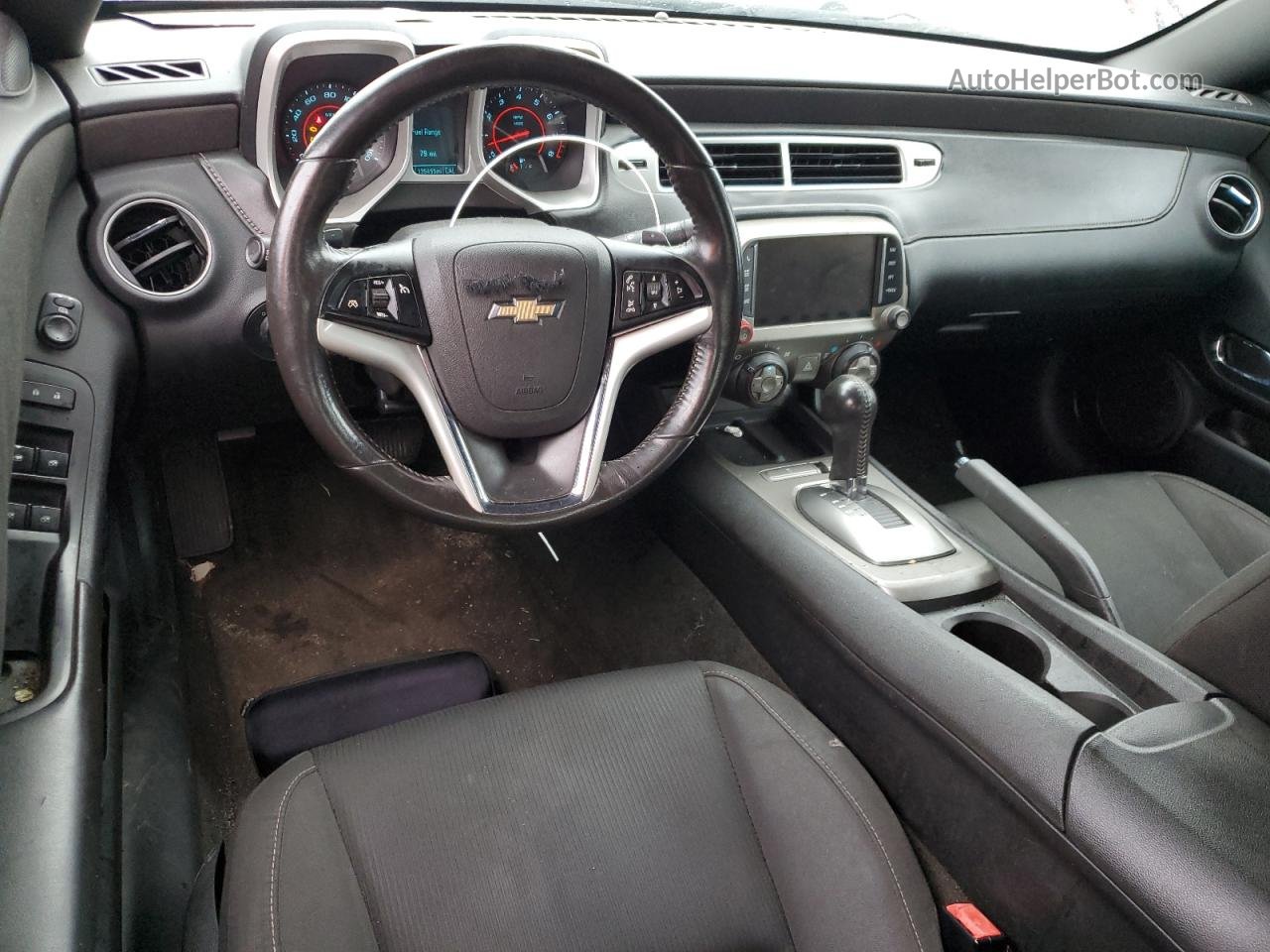 2015 Chevrolet Camaro Lt Black vin: 2G1FD3D33F9143326