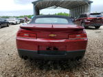 2015 Chevrolet Camaro Lt Red vin: 2G1FD3D34F9103935