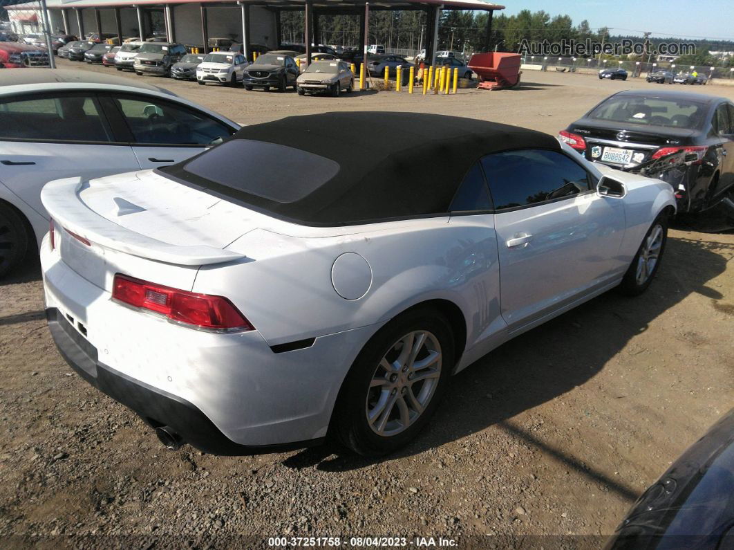 2015 Chevrolet Camaro 1lt vin: 2G1FD3D34F9226599