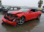 2015 Chevrolet Camaro Lt Red vin: 2G1FD3D35F9107945