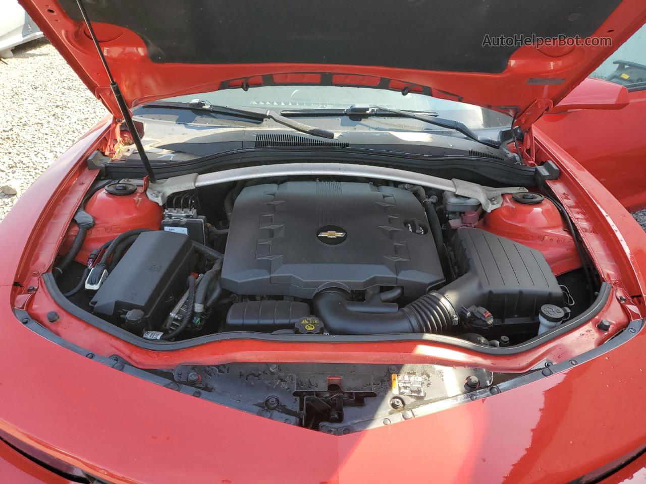 2015 Chevrolet Camaro Lt Red vin: 2G1FD3D39F9126997