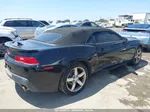 2015 Chevrolet Camaro 1lt Black vin: 2G1FD3D39F9276964