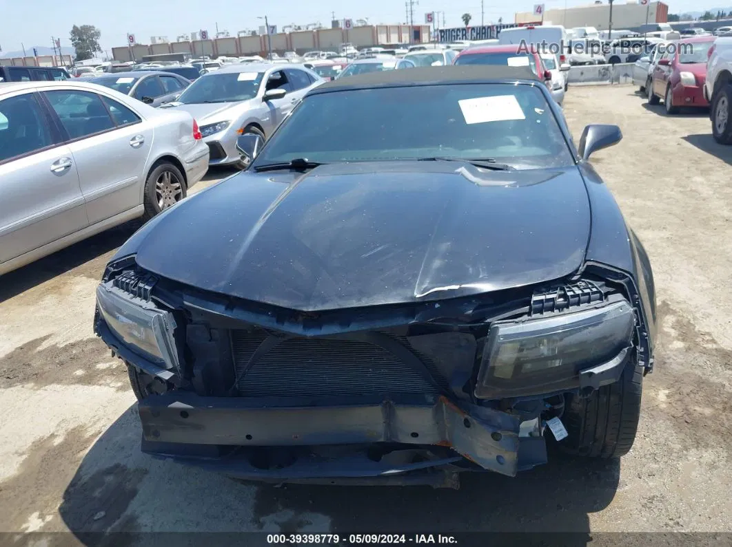 2015 Chevrolet Camaro 1lt Black vin: 2G1FD3D39F9276964