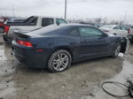 2014 Chevrolet Camaro Ls Blue vin: 2G1FE1E31E9237820