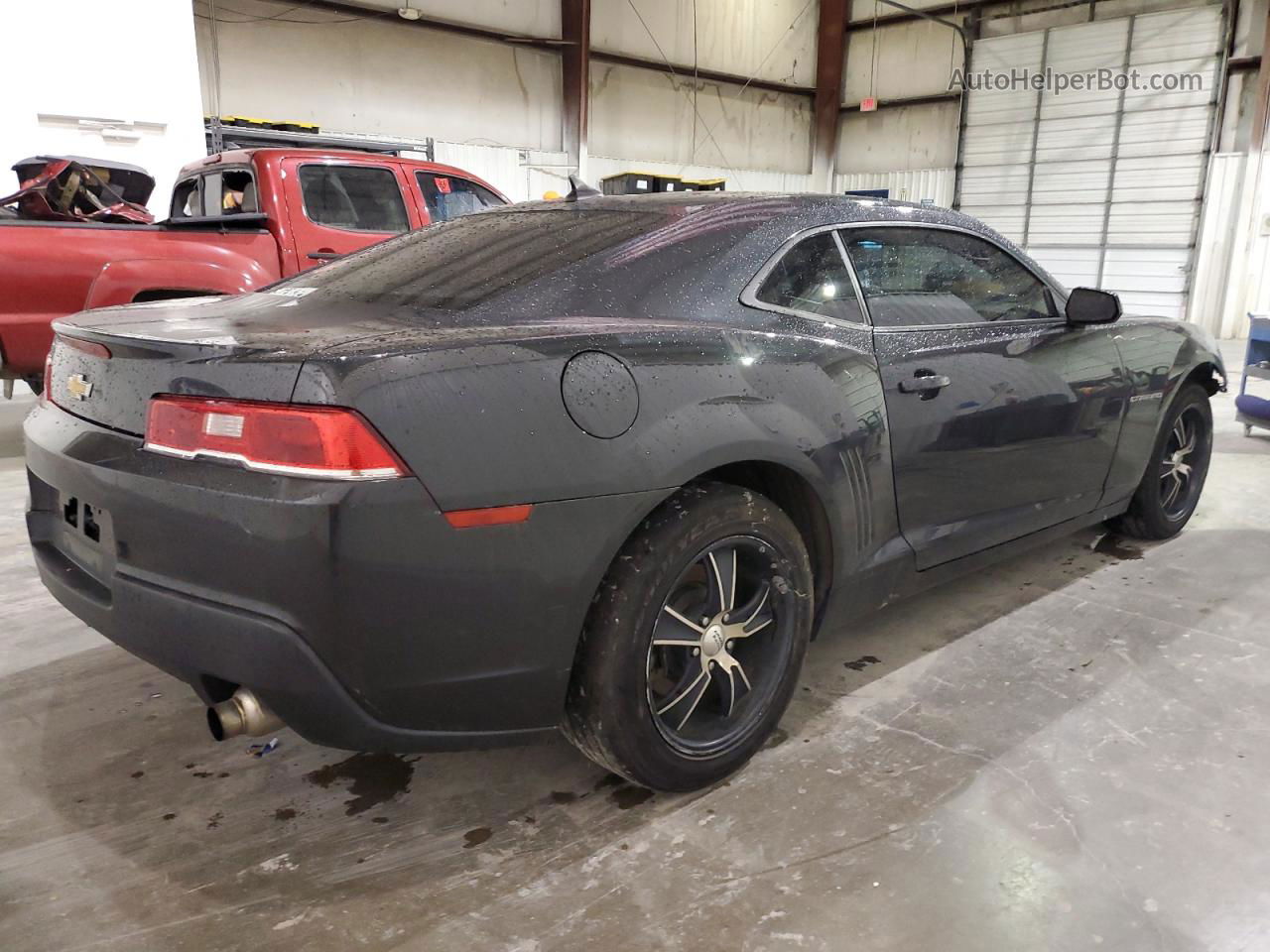 2014 Chevrolet Camaro Ls Charcoal vin: 2G1FE1E32E9199806