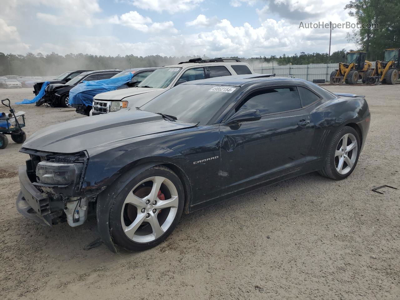 2015 Chevrolet Camaro Lt Black vin: 2G1FE1E33F9209678