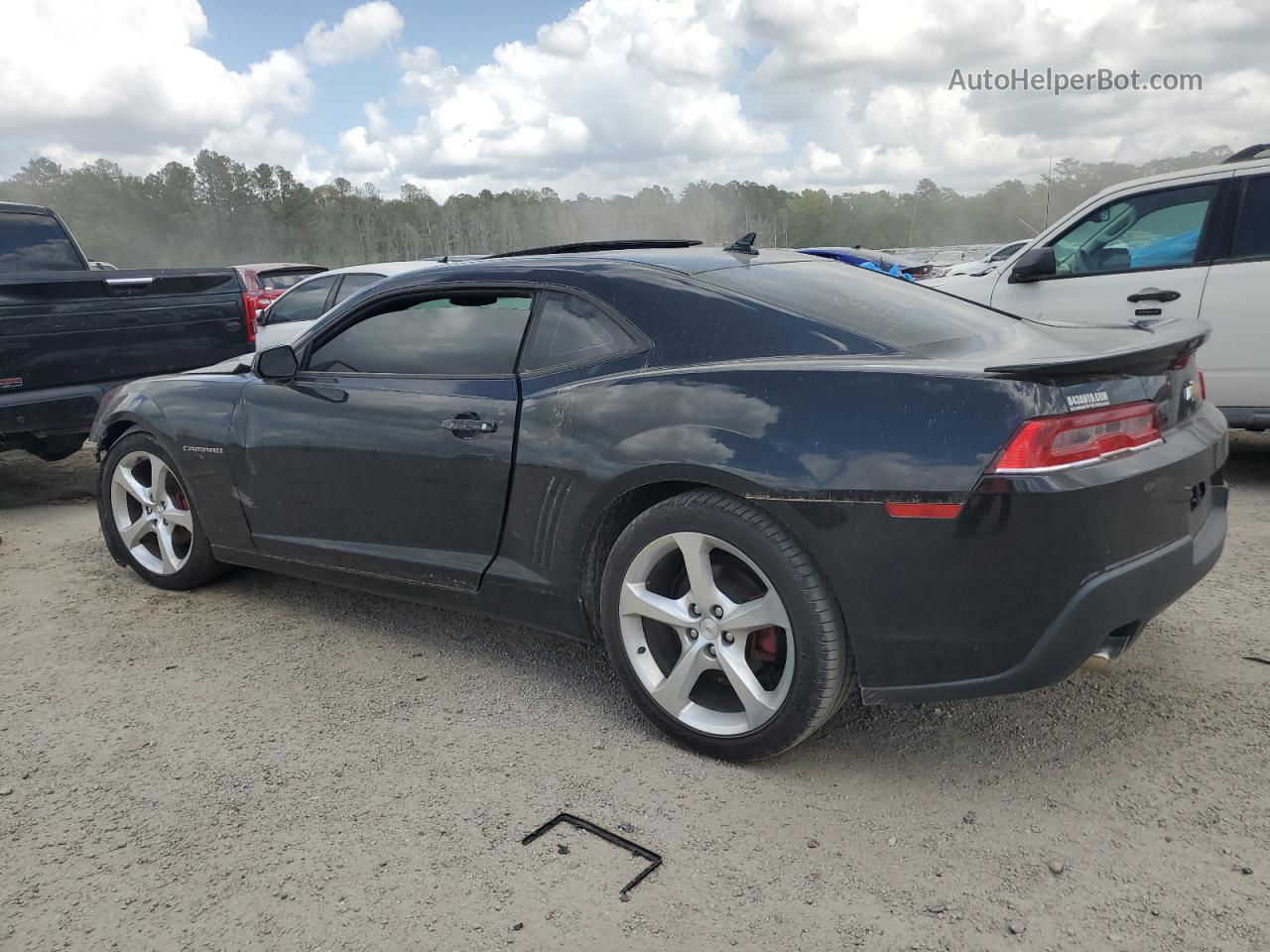 2015 Chevrolet Camaro Lt Black vin: 2G1FE1E33F9209678