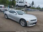 2014 Chevrolet Camaro 1ls Silver vin: 2G1FE1E39E9271469