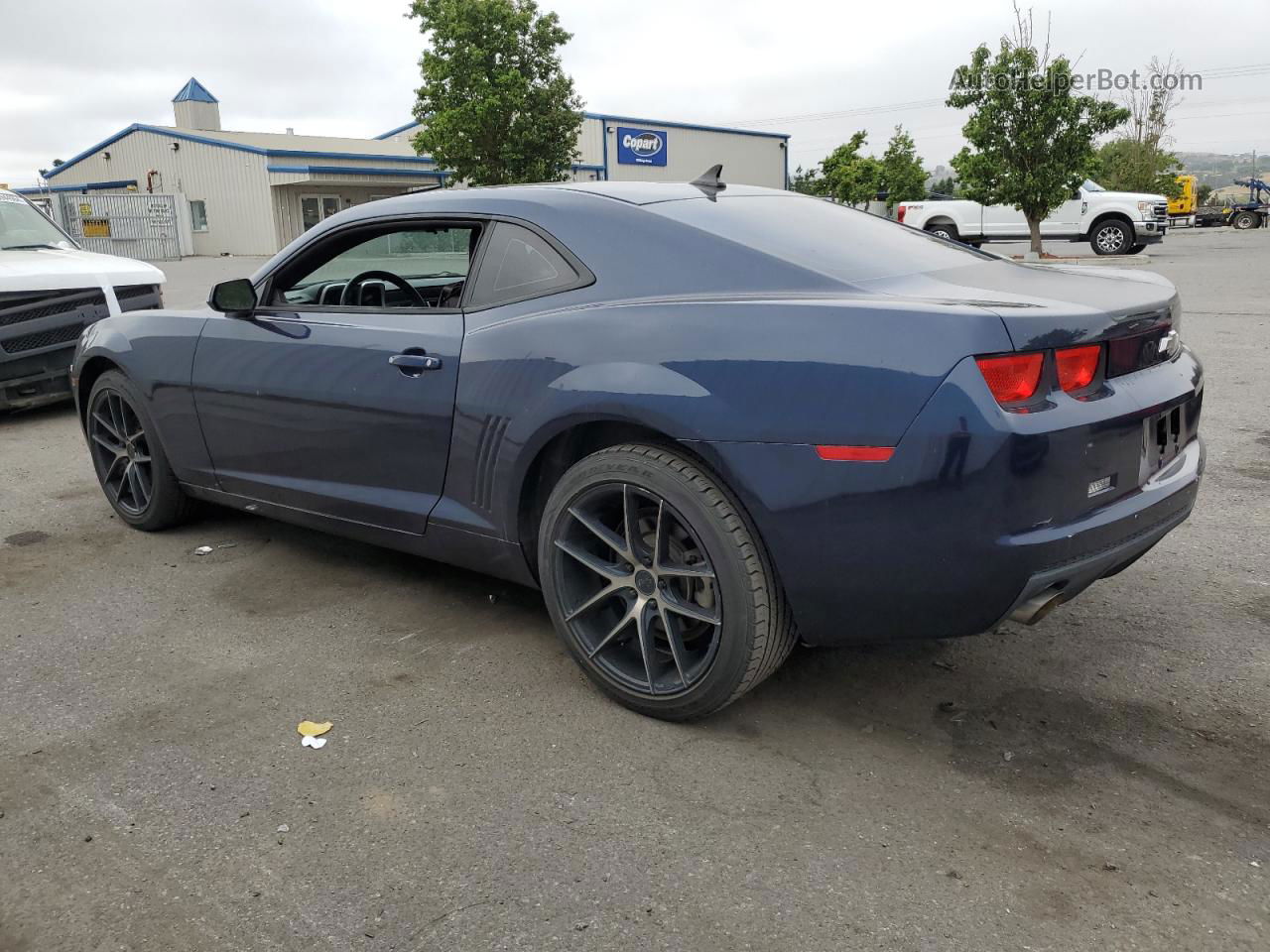 2010 Chevrolet Camaro Ls Blue vin: 2G1FE1EV2A9177378