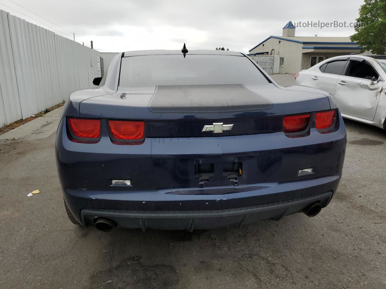 2010 Chevrolet Camaro Ls Синий vin: 2G1FE1EV2A9177378