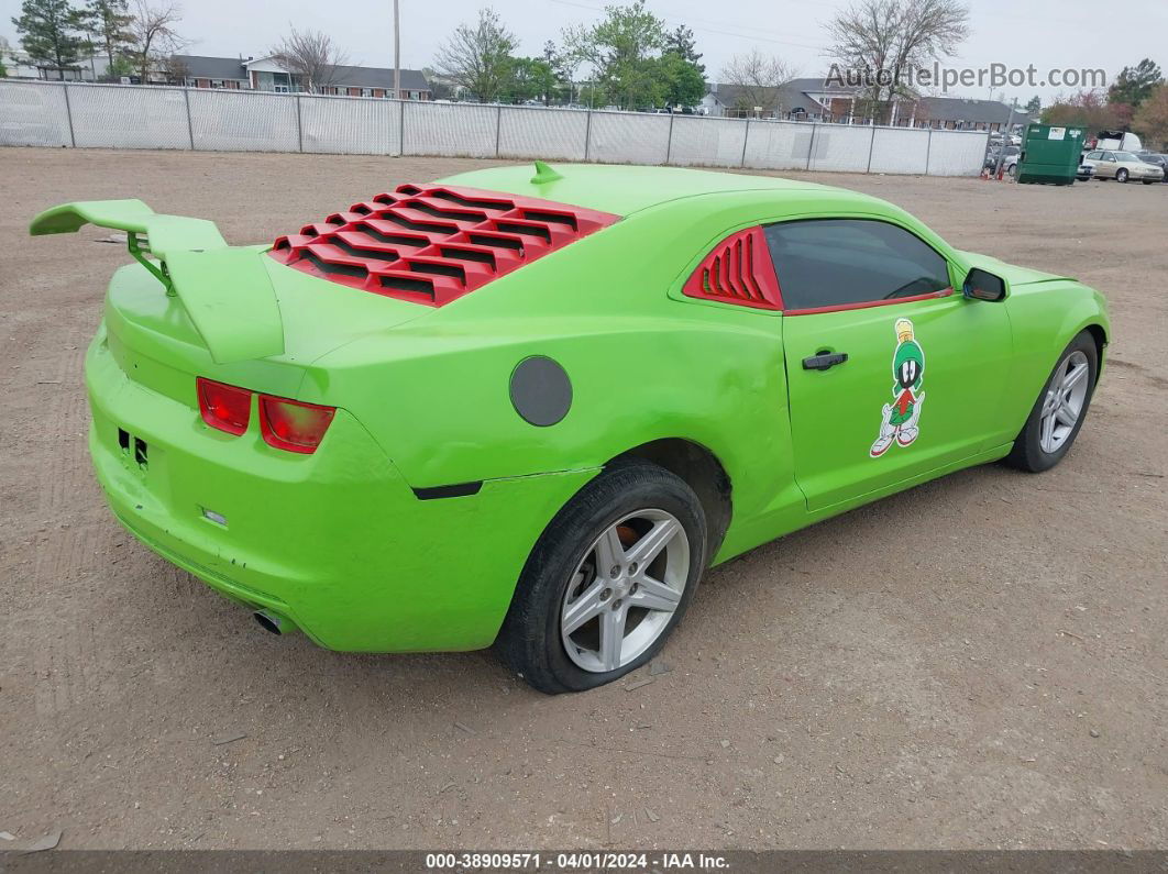 2010 Chevrolet Camaro 1ls Зеленый vin: 2G1FE1EV2A9178157