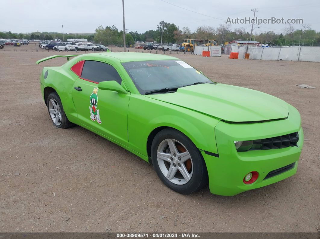 2010 Chevrolet Camaro 1ls Зеленый vin: 2G1FE1EV2A9178157