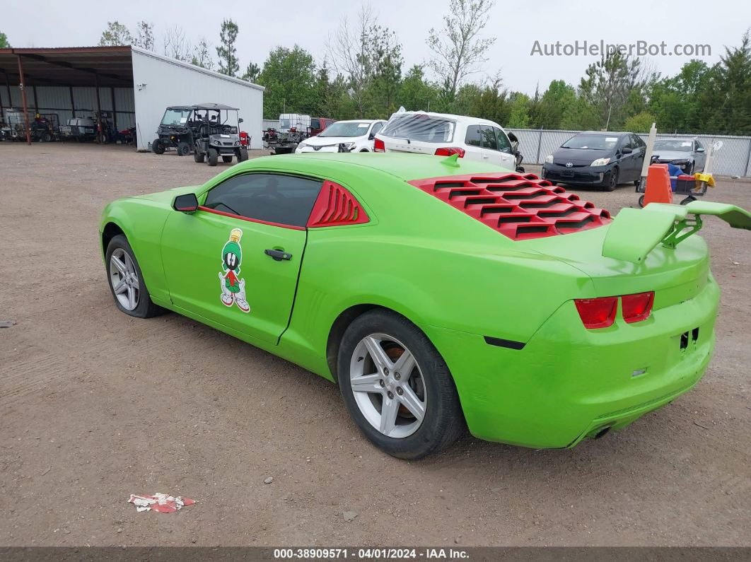 2010 Chevrolet Camaro 1ls Зеленый vin: 2G1FE1EV2A9178157