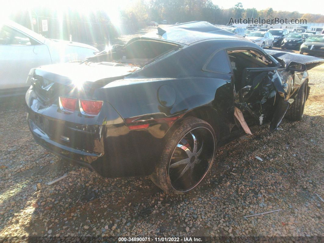 2010 Chevrolet Camaro 1ls Black vin: 2G1FE1EV6A9219809