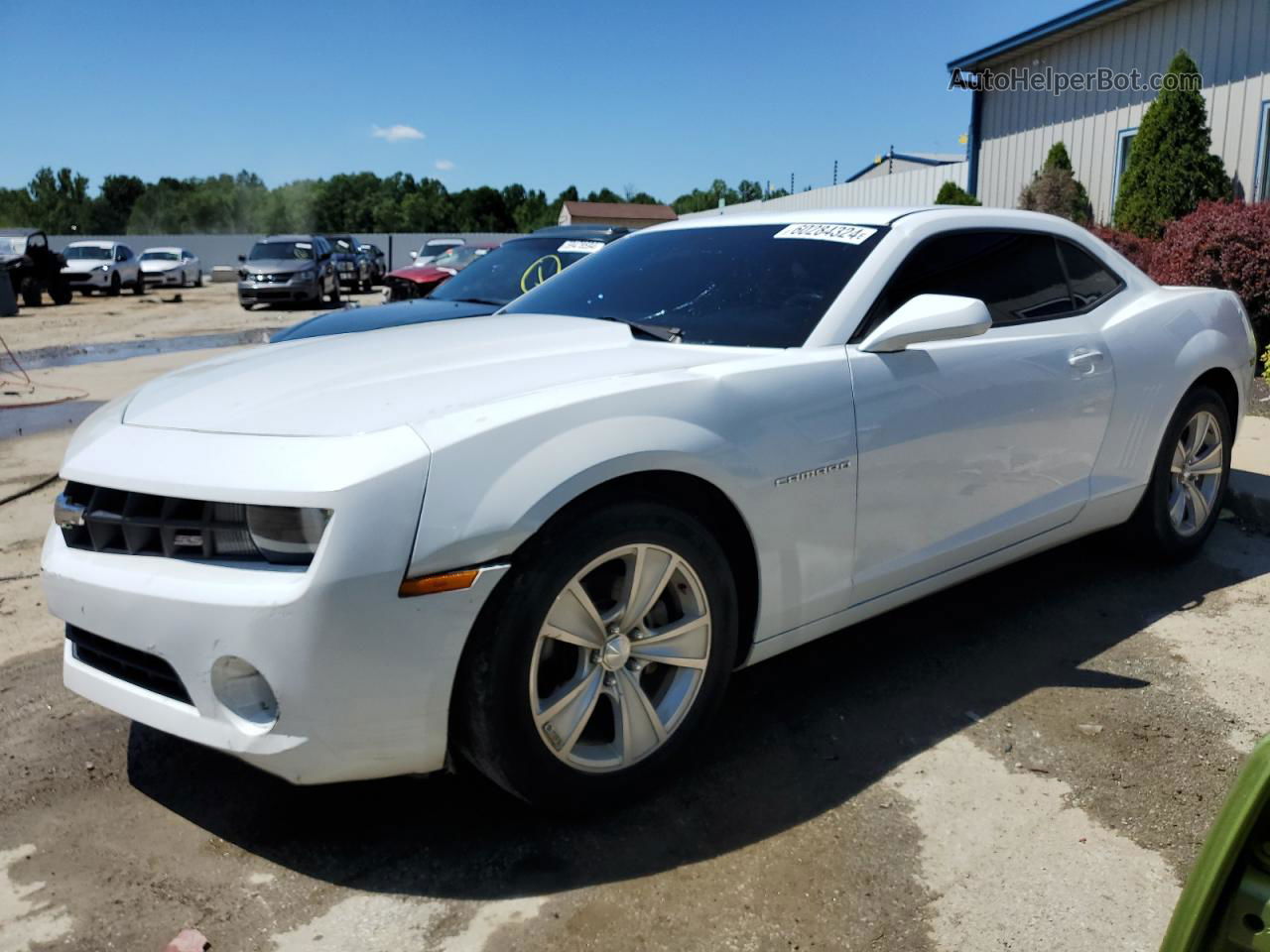 2010 Chevrolet Camaro Ls White vin: 2G1FE1EV9A9204981