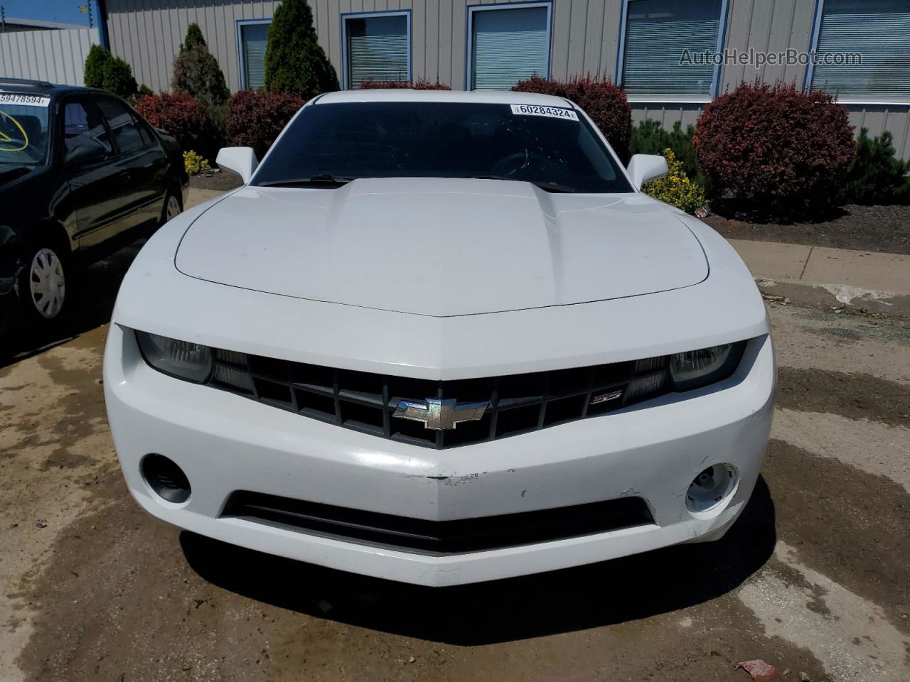 2010 Chevrolet Camaro Ls White vin: 2G1FE1EV9A9204981