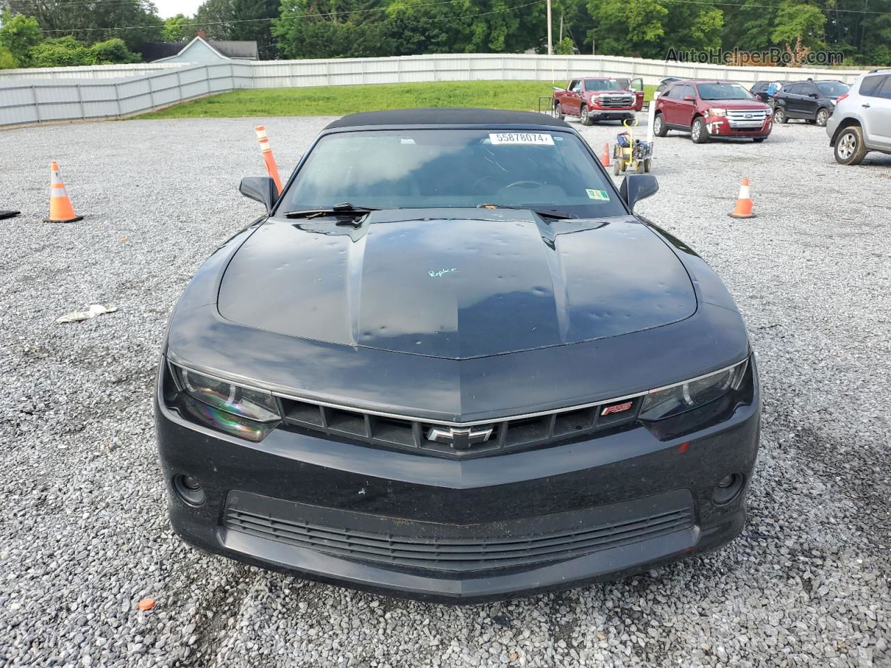 2015 Chevrolet Camaro Lt Black vin: 2G1FE3D31F9190657