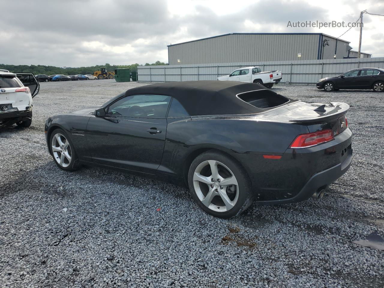 2015 Chevrolet Camaro Lt Black vin: 2G1FE3D31F9190657