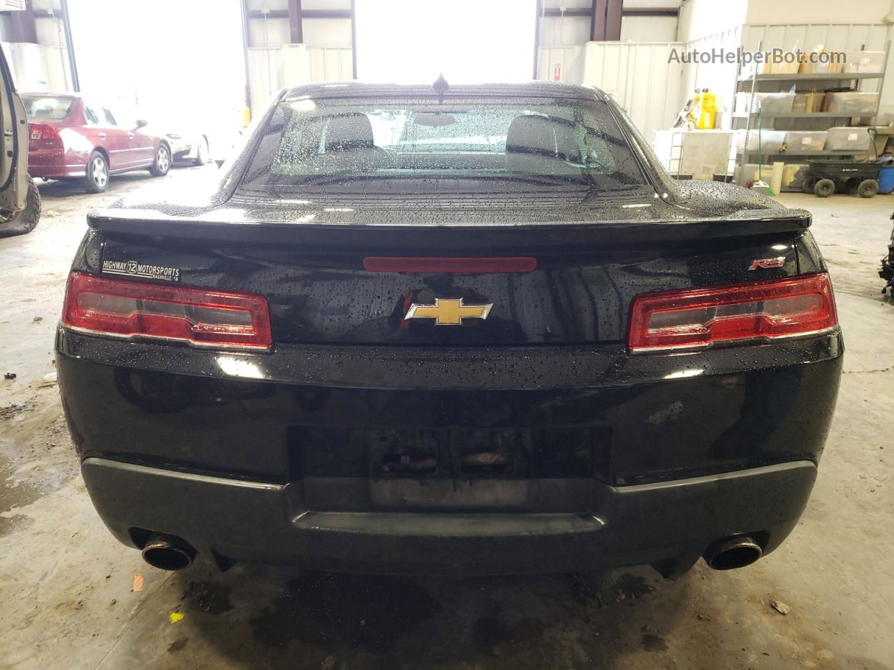 2014 Chevrolet Camaro Lt Черный vin: 2G1FF1E30E9263550