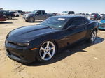 2015 Chevrolet Camaro Lt Black vin: 2G1FF1E30F9217847